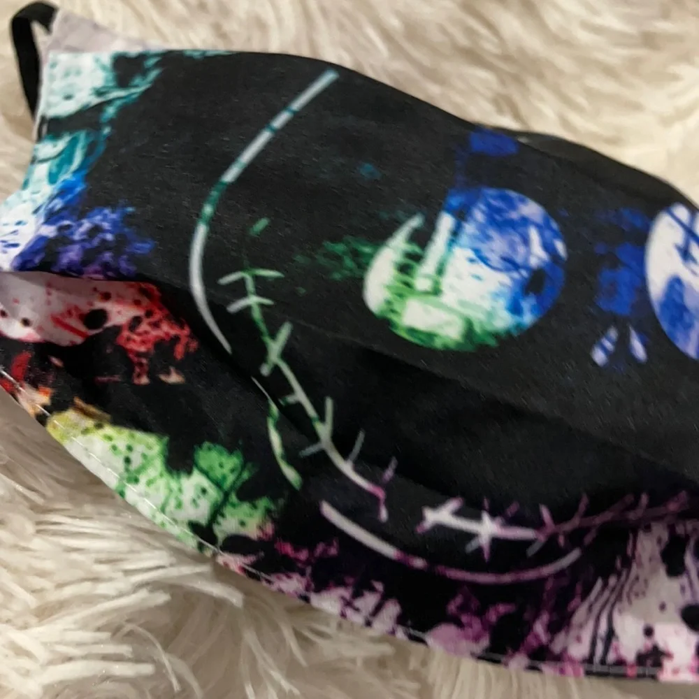 2/$10 New Jack Skellington kid’s face mask
